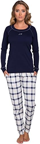 Italian Fashion IF Womens Pyjama Arte 0223 Navyblue M