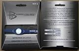 Power Balance Silicone Wristband Bracelet LARGE (Black with White Letters)