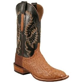 Lucchese Cowboy Mens 12 Pony Quill Ostrich - Style # C1200 by Lucchese