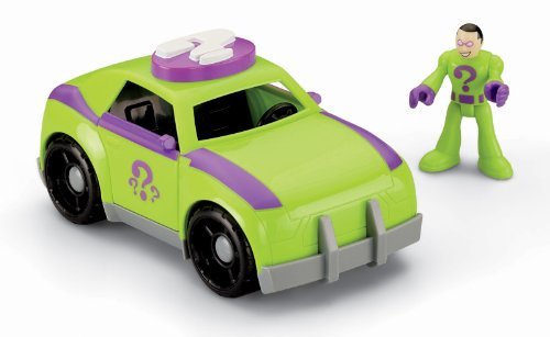  Fisher-Price Imaginext DC Super Friends The Riddler and Car