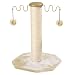 Whisker World Cat Scratch Tower Cat Furniture, Beige Plush
