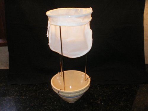 Cheese Draining Bag and Stand