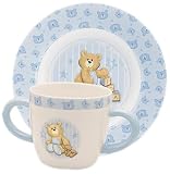 Gund Plate/Cup Porcelain Gift Set Boy