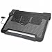 Cooler Master Notepal U3 - Notebook stand with 1 port USB hub and cooling fan - 19" - 80 mm - black