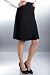 (Parent_T592606S) Angled Stitch Detail Knee Length Skirt in Miscellaneous