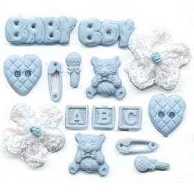 MM BABY BOY BUTTONS by Alvin