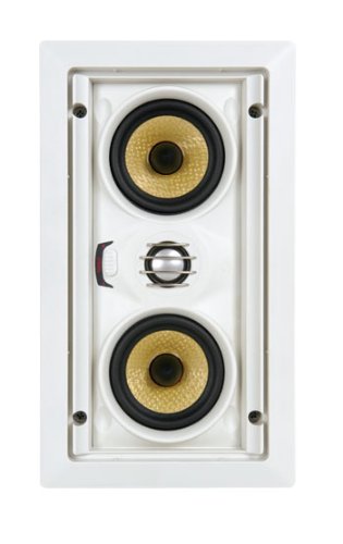 Speakercraft AIM LCR3 Five Pivoting Home Cinema Speaker - Each (White)