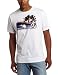 Nautica Men's Beach Sunset Tee, Bright White, Small