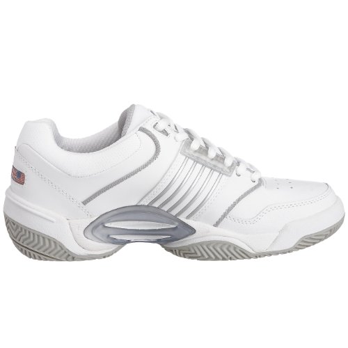 Kswiss Women's Accomplish white/silver Tennis Shoe 91805-147-M 5 UK