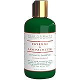 Hair Growth Botanical Renovation Sulfate-Free Scalp Stimulating Shampoo, 10.2 oz/300ml, Cayenne/Saw Palmetto