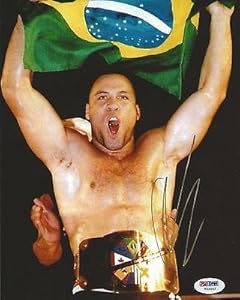 Wanderlei Silva Signed UFC 8x10 Photo COA Picture Autograph Pride FC 28 - PSA/DNA Certified - Autographed UFC Photos