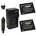 Wasabi Power Battery and Charger Kit for Samsung SLB-07, SLB-07A, SLB-07B, PL100, PL150, ST50, ST500, ST550, ST600, TL100, TL205, TL210, TL220, TL225, TL90