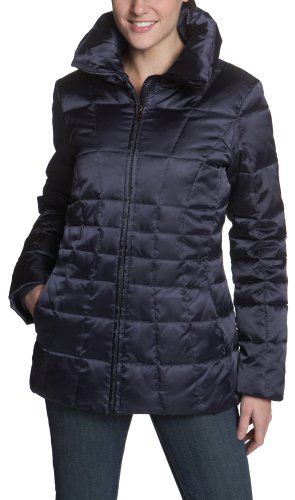 Marc New York Women's Zip Front Pillow Collar Jacket