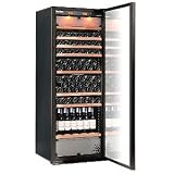 EuroCave Performance 283 Wine Cellar (3 Temp) (Black - Glass Door
