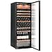 Kitchen & Housewares : EuroCave Performance 283 Wine Cellar (3 Temp) (Black Finish - Glass Door