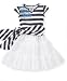 Guess? Girls Striped Sash Eyelet Dress