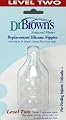Dr. Brown's Natural Flow Level 2 Standard Nipple, 3 Pack