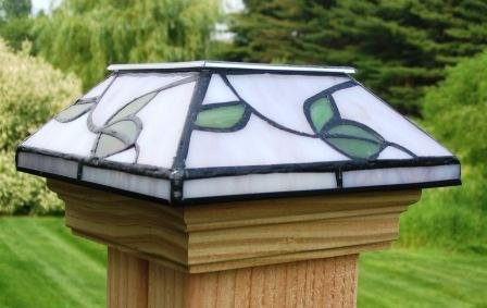 Solar LED Tiffany-Style