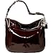Coach Soho Patent Hobo Shoulder Bag 12686 Brown