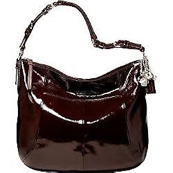 Coach Soho Patent Hobo Shoulder Bag 12686 Brown