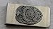 Police Badge Pewter Money Clip