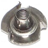 8-32 x 1/4 Pronged Tee Nut (10 pieces)