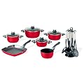 Beem F3000.710 Startherm Topfset 17-teilig, feuerrot