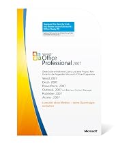Microsoft Office Professional 2007 deutsch (1 Lizenz-Key)