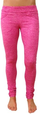 Impact Fitness - Teton Jegging (Tall)-Medium (Fuscia SpaceDye)