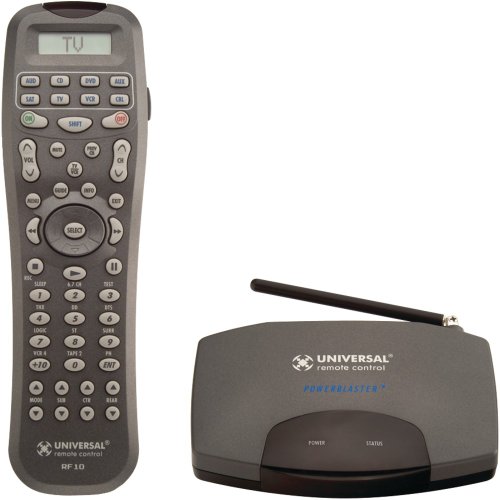 New-UNIVERSAL REMOTE URC-RFS200 10 DEVICE REMOTE & POWERBLASTER(TM) RF BUNDLE - UNIURCRFS200 New-UNIVERSAL REMOTE URC-RFS200 10 DEVICE REMOTE & POWERBLASTER(TM) RF BUNDLE - UNIURCRFS200
