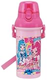 ハートキャッチ<strong>プリキュア</strong> 食洗機対応直飲みプラワンタッチボトル PSB5SA