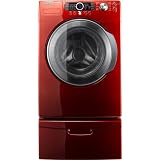 Samsung:WF328AAR4.0cu.ft.FrontLoadWasher-TangoRed