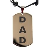 316L Stainless Steel Pendant - Dad
