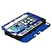 MYBAT IPHONE5HPCTUFFSO005NP Premium TUFF Case for iPhone 5 - 1 Pack - Retail Packaging - Titanium Dark Blue/Black