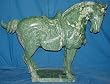 Extraordinary Hand Carved Masterpeice - 24"Classic Chinese Jade Tang Horse Statue / Sculpture