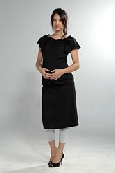 Women's Lauren Kiyomi Flutter Sleeve Dress (Maternity) - More Colors Available