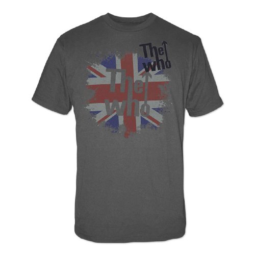 C.I.D. Mens The Who – Faded Union – Grey – Medium