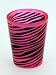Neon Pink Zebra Shot Glass~ Wrap Around Shot Glass!!
