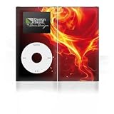 Design Skins for Apple iPod Mini - Flammenherz Design Folie