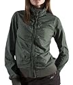 Addict Womens Rouched Panel Jacket (Thyme)