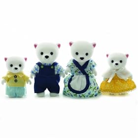 Sylvanian Families Polar Bear Family