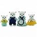 Sylvanian Families Polar Bear Family