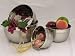 Kitchen & Housewares : Prime Pacific Euro Stainless Steel Mixing Bowls, Set of 4