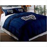 St. Louis Rams Embroidered Comforter Set - Twin/Full Bed