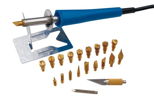 Produkt-Bild: 24-teiliges Brandmal-Set mit Brennkolben/ Brennpeter