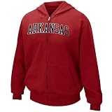 Nike Arkansas Razorbacks Youth Cardinal Arched Lettering Full Zip Hoody Sweatshirt