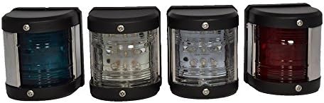 LED Navigation Light Set, Marine,yacht, Boat Port-starboard-stern-masthead
