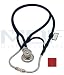 2-in-1 Deluxe Sprague Rappaport Stethoscope, Burgundy