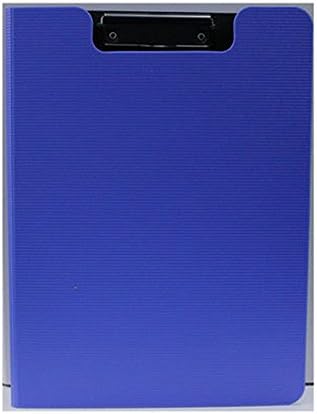 1 Piece High-grade Writing Conference Folder A4 PP Foam Splint Information Folder Resume Splint Blue Color