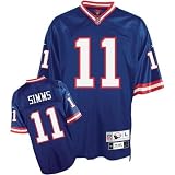 Phil Simms Blue Reebok NFL Premier 1991 Throwback